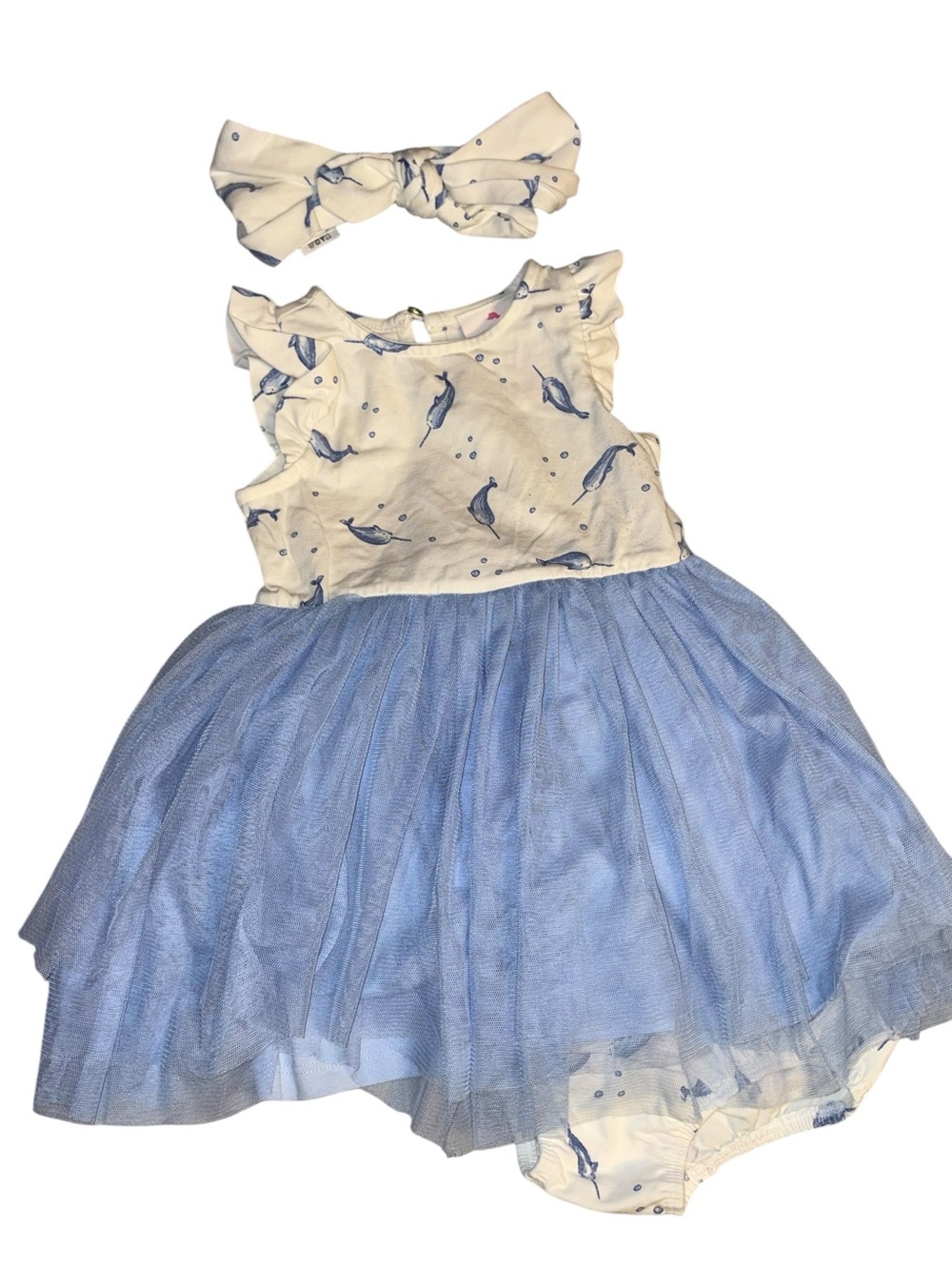 Girls Tommy Bahama dress with bloomers